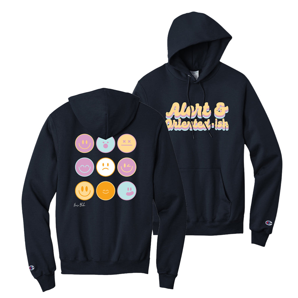 Alert Hoodie (Navy)