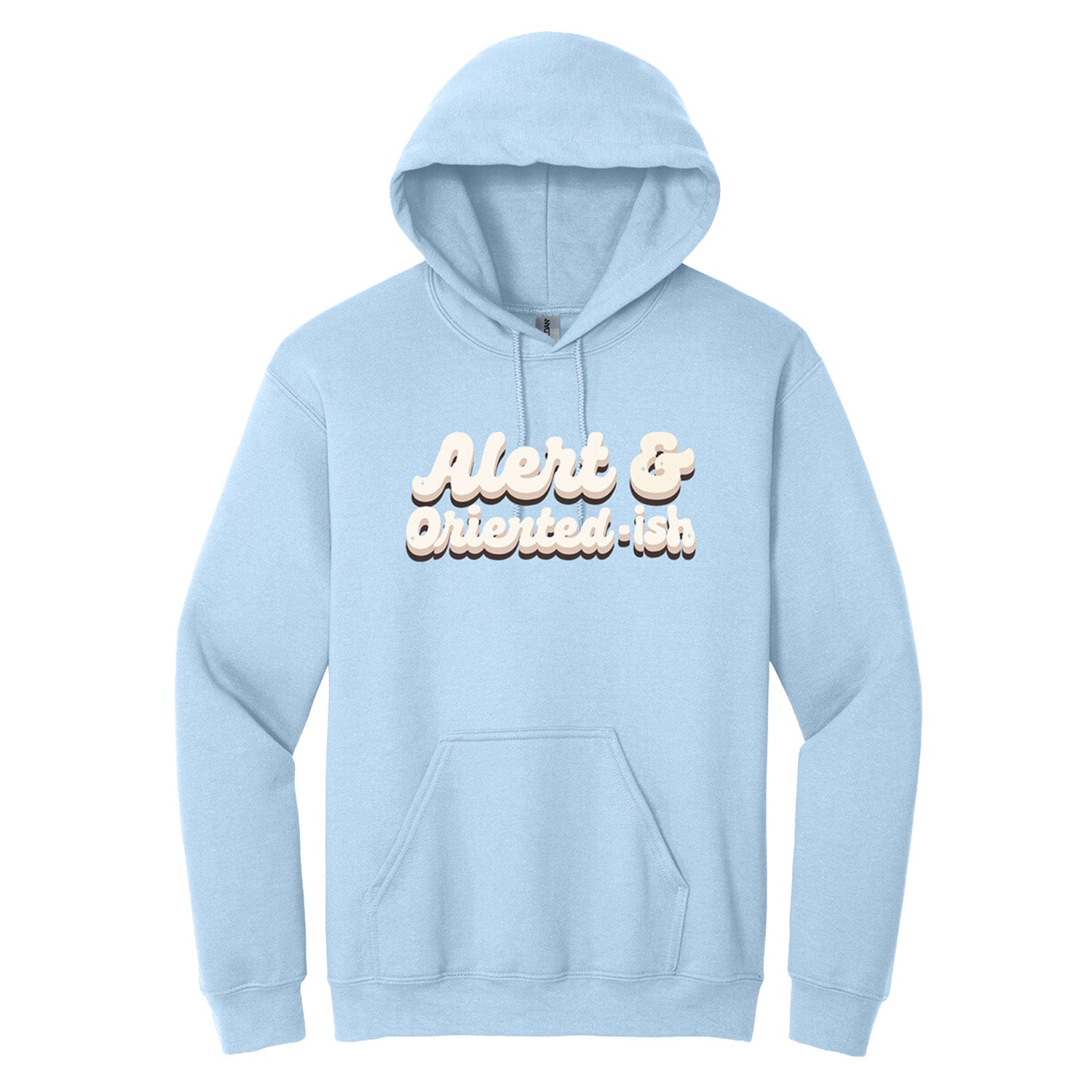 Alert Hoodie (Light Blue)