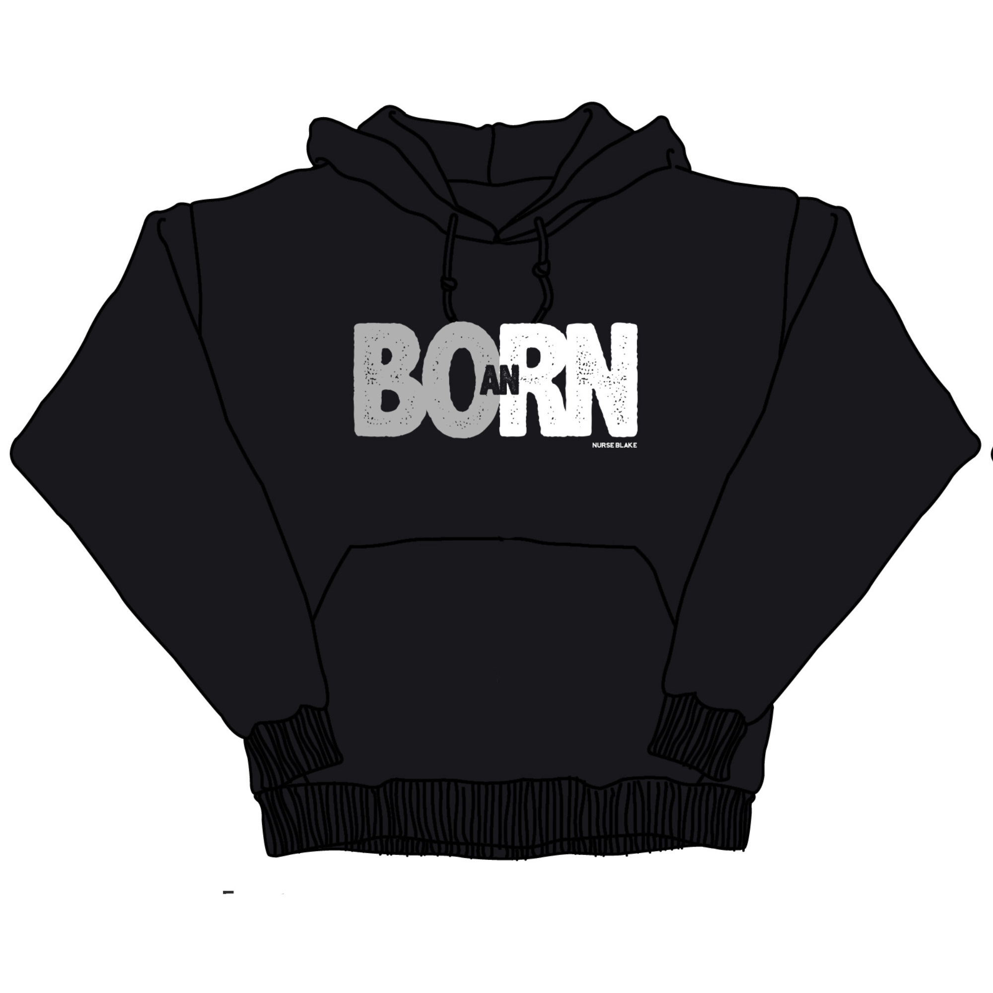 Born An RN Hoodie