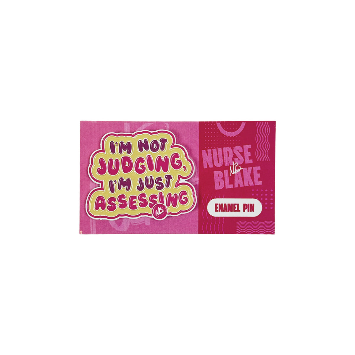 I’m Not Judging Lapel Pin