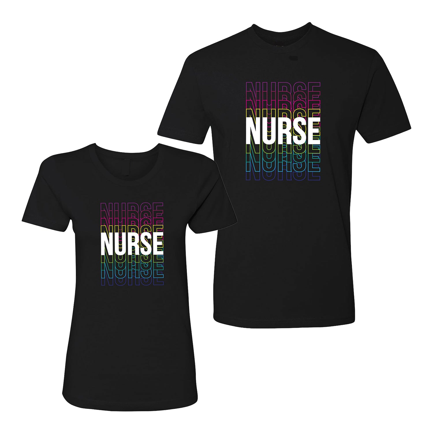 Rainbow Nurse Tee (Mens)
