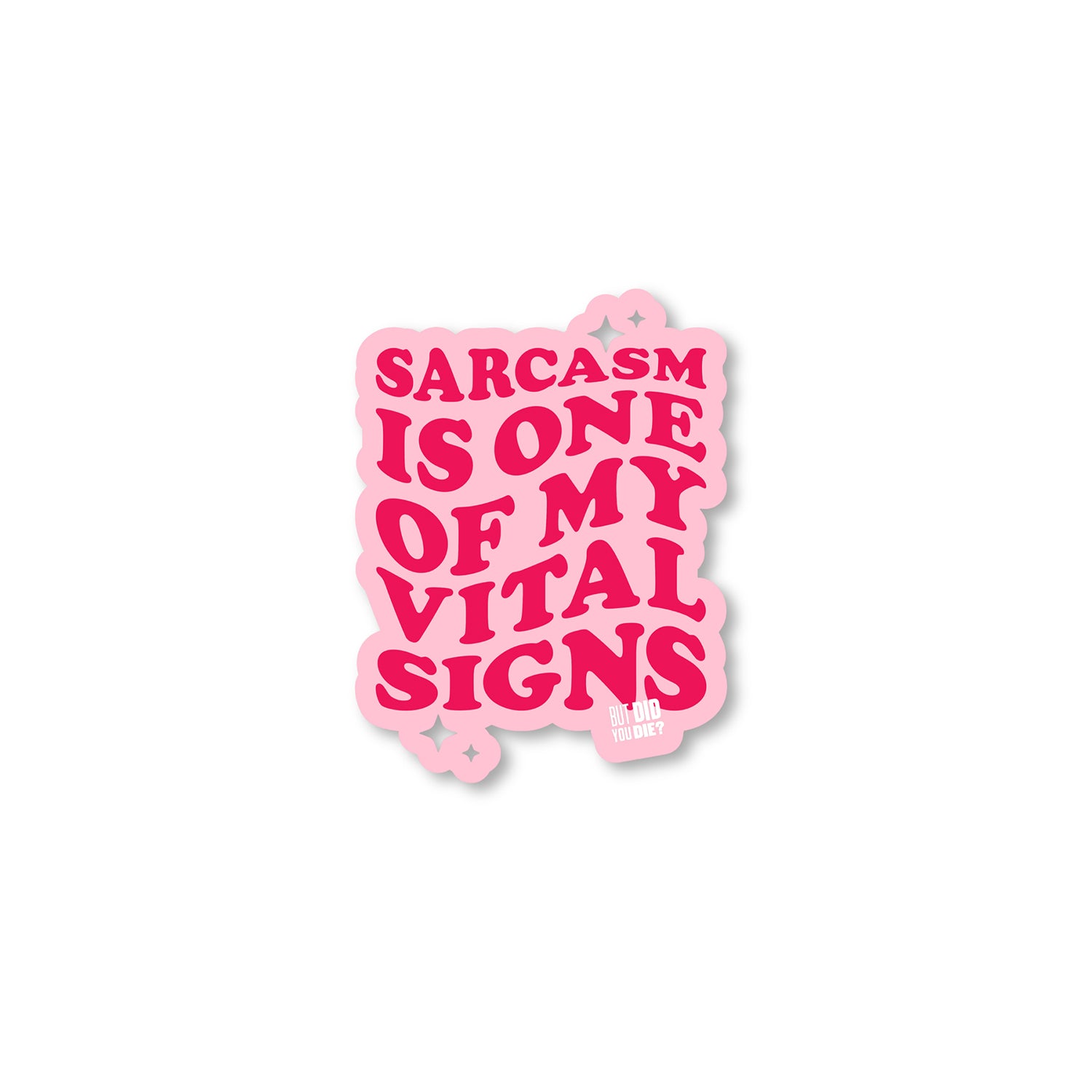 Sarcasm Sticker
