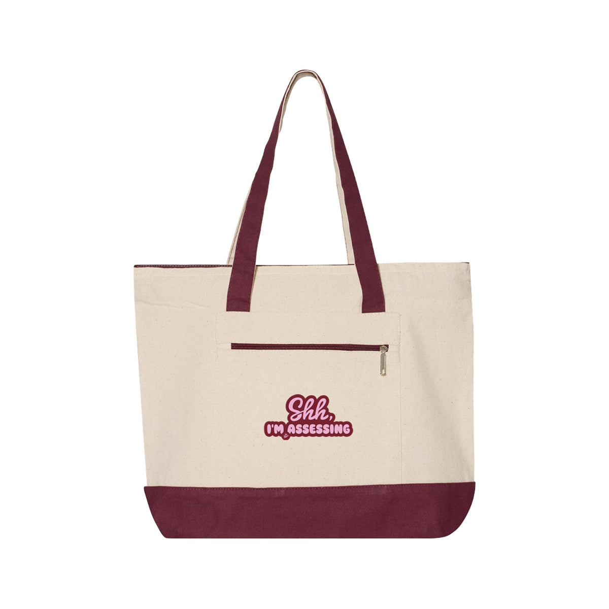 Shh.. I'm Assessing Tote