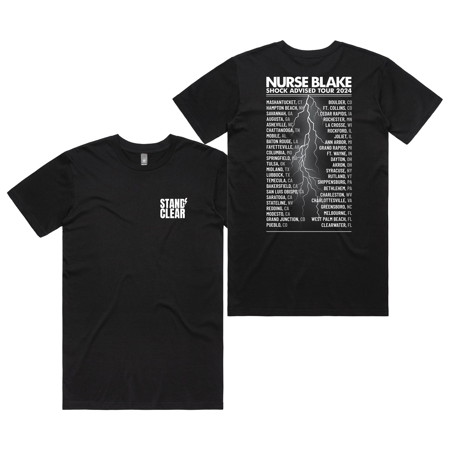 Stand Clear 2024 Tour Tee