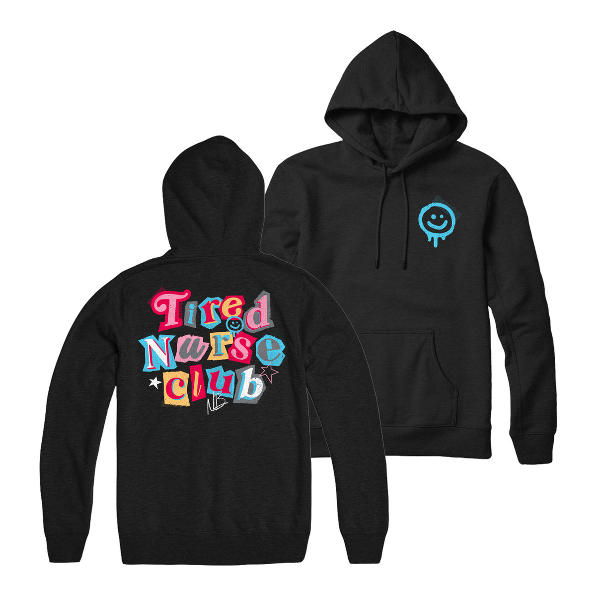 Tired Nurse Club Hoodie