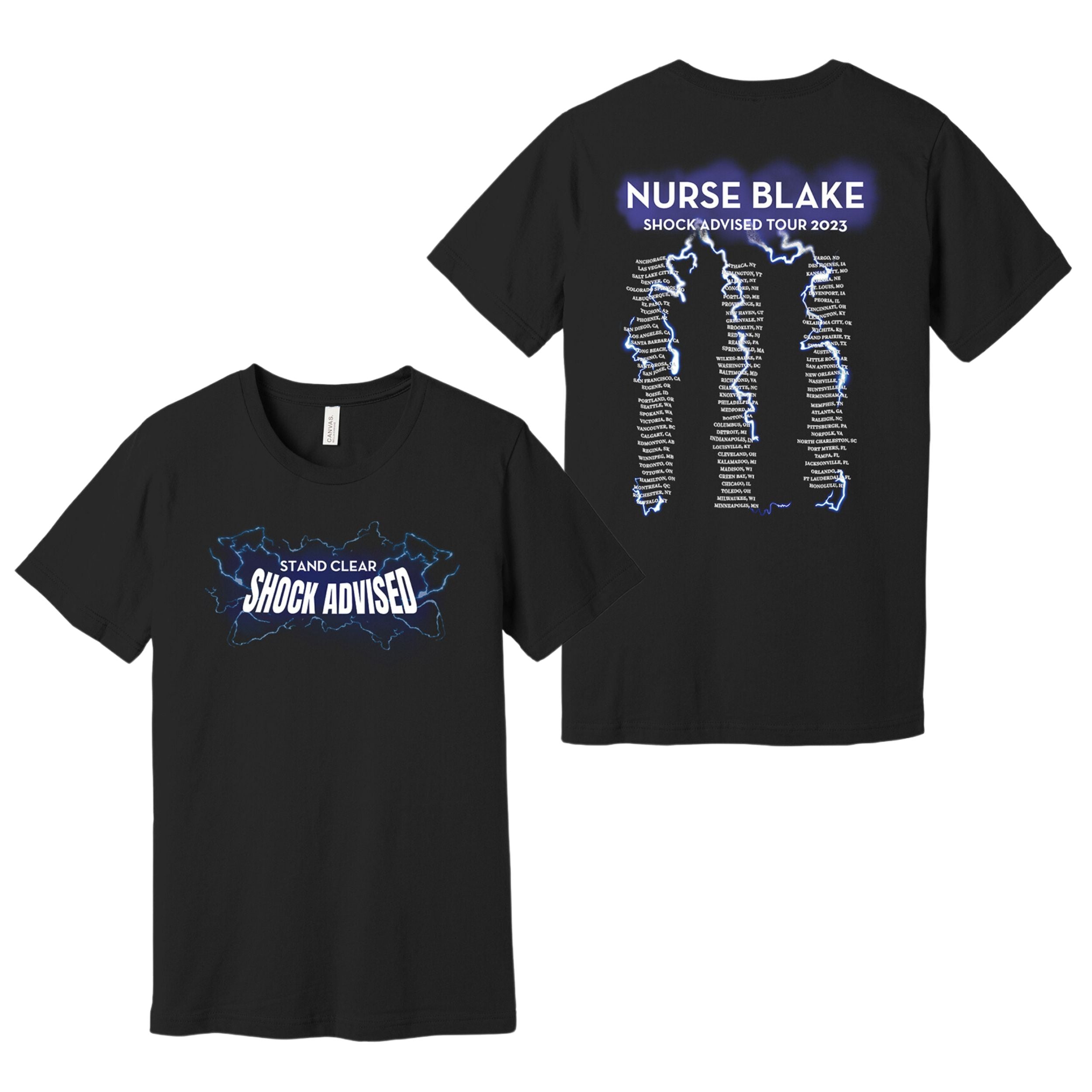 Shock Advised 2023 Tour Tee